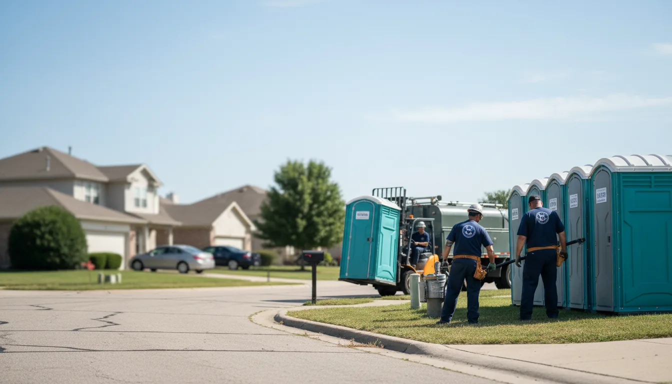 Porta Potty Rental in Montgomery, IL near me